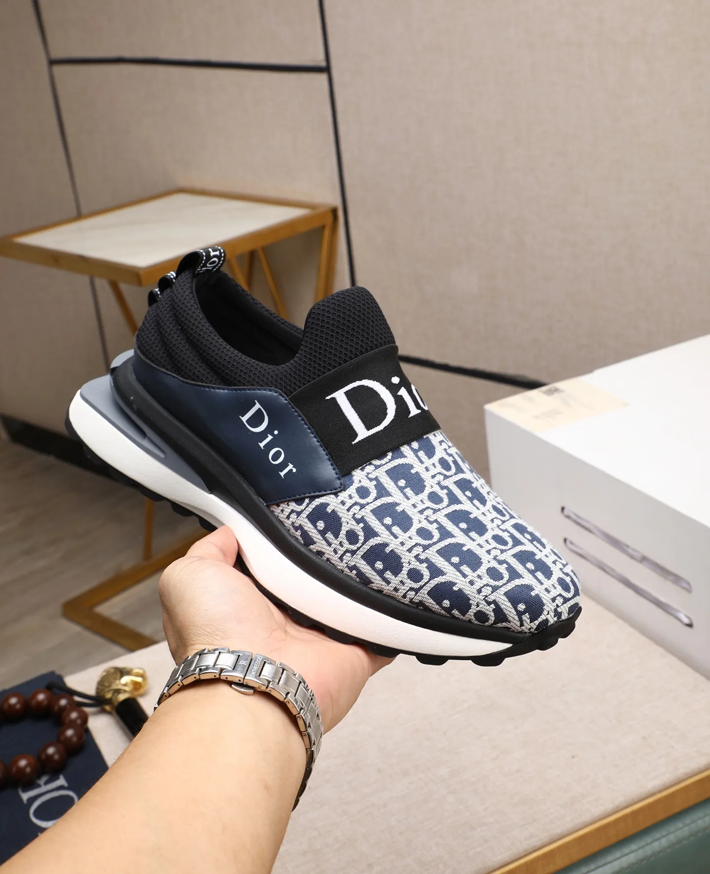 Men's men's shoes💰460 🌹🌹[Dior] 2025 latest model🙈original replica! 👟👟👟You can go to the top-notch workmanship. The upper is made of Italian 🇮🇹imported cowhide. The mesh lining is suitable for travel. The original replica outsole makes it suitable for all kinds of travel, showing low-key luxury. Let quality speak for itself. Color: Size: 38-44